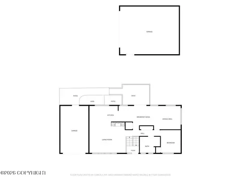 Floorplan - 1480 Cache Dr, Anchorage, AK 99507 photo 2 of 3