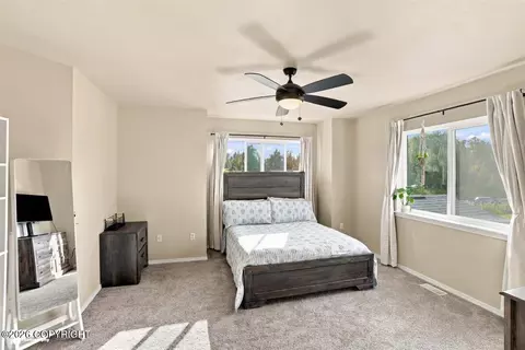 Bedroom - 1594 E Hidden Ranch Loop, Palmer, AK 99645 photo 5 of 10