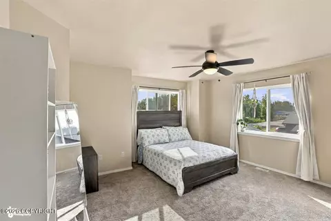 Bedroom - 1594 E Hidden Ranch Loop, Palmer, AK 99645 photo 2 of 10