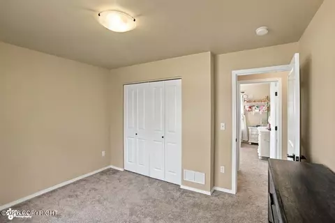 Bedroom - 1594 E Hidden Ranch Loop, Palmer, AK 99645 photo 9 of 10