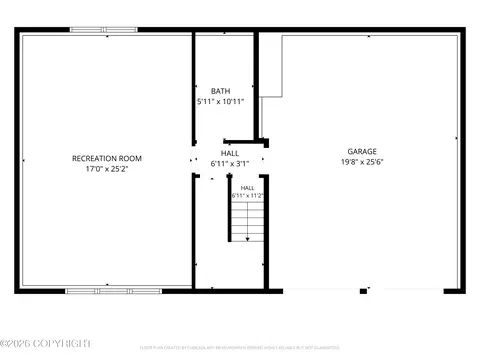 Floorplan - 3386 Checkmate Dr, Anchorage, AK 99508 photo 1 of 6