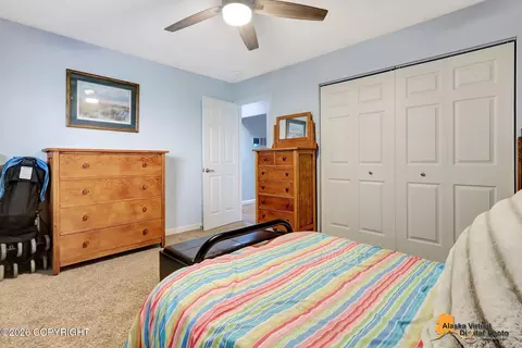 Bedroom - 11033 Buskin Cir, Eagle River, AK 99577 photo 9 of 9