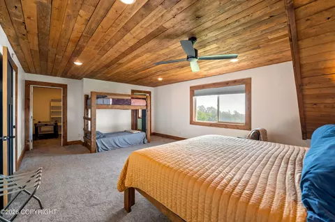 Bedroom - 3875 East End Rd, Homer, AK 99603 photo 1 of 13