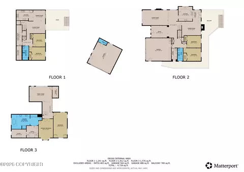Floorplan - 4741 Mars Dr, Anchorage, AK 99507 photo 1 of 1