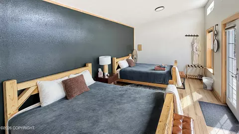 Bedroom - 7201 W Willow Fishhook Rd, Willow, AK 99688 photo 6 of 9