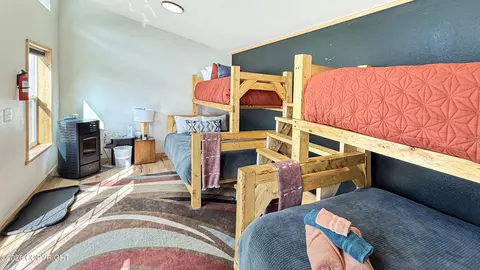 Bedroom - 7201 W Willow Fishhook Rd, Willow, AK 99688 photo 9 of 9