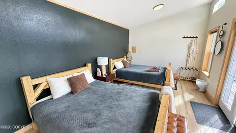 Bedroom - 7201 W Willow Fishhook Rd, Willow, AK 99688 photo 3 of 9