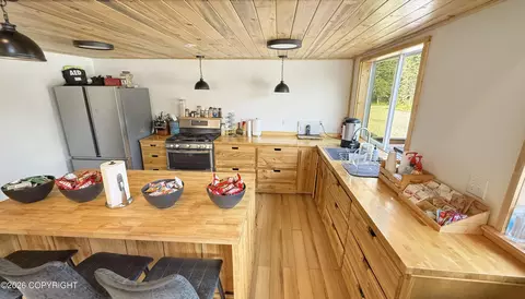 Kitchen - 7201 W Willow Fishhook Rd, Willow, AK 99688 photo 5 of 10