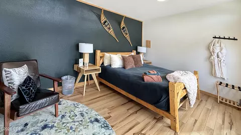Bedroom - 7201 W Willow Fishhook Rd, Willow, AK 99688 photo 2 of 9