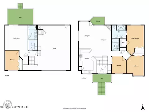 Floorplan - 3316 Morgan Loop, Anchorage, AK 99516 photo 1 of 1