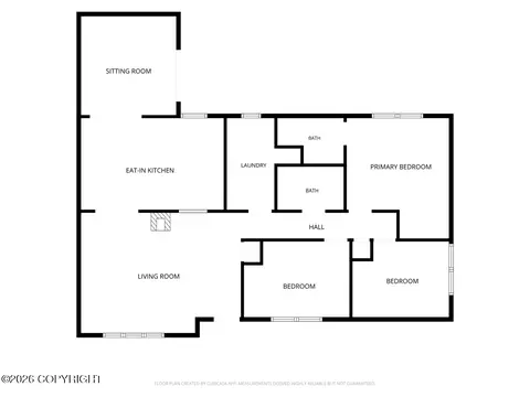 Floorplan - 11447 Targhee Loop, Eagle River, AK 99577 photo 1 of 1
