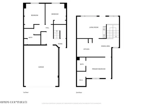 Floorplan - 809 Merlin Loop # A3, Anchorage, AK 99518 photo 3 of 3