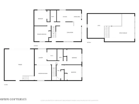 Floorplan - 19110 War Admiral Rd, Eagle River, AK 99577 photo 1 of 1