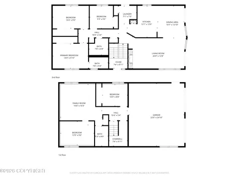 Floorplan - 5005 E 98th Ave, Anchorage, AK 99507 photo 3 of 3