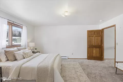 Bedroom - 18146 Harbor Point Loop, Eagle River, AK 99577 photo 4 of 7