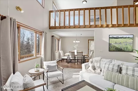 Living - 18146 Harbor Point Loop, Eagle River, AK 99577 photo 3 of 5