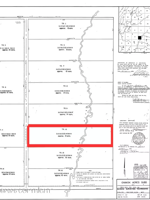 Tract 10 Chakok Acres Subdivision, Anchor Point, AK 99556