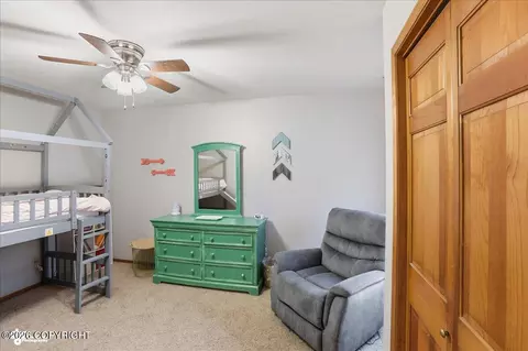 Bedroom - 22676 Sampson Dr, Chugiak, AK 99567 photo 5 of 9