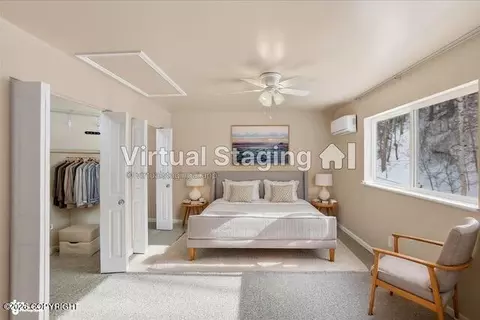 Bedroom - 17450 N Juanita Loop, Eagle River, AK 99577 photo 3 of 5