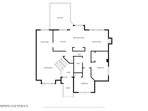 Floorplan - 8190 Kronos Dr, Anchorage, AK 99502 photo 2 of 3