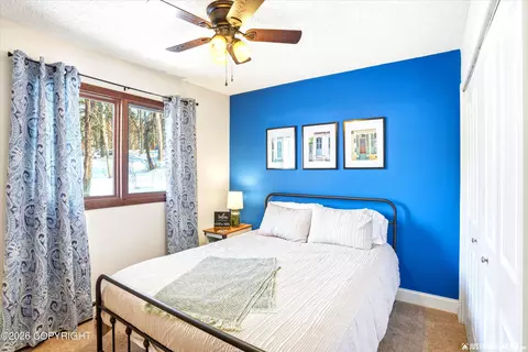 Bedroom - 24419 Thunderbird Dr, Chugiak, AK 99567 photo 5 of 6