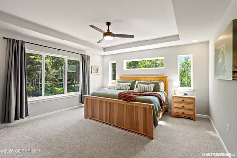 Bedroom - 27365 Vantage Ave, Eagle River, AK 99577 photo 8 of 11