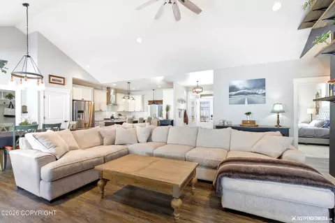 Living - 25413 Mc Intyre Rd, Eagle River, AK 99577 photo 4 of 4