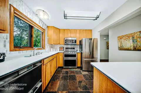 Kitchen - 4441 Panther Dr, Eagle River, AK 99577 photo 2 of 2