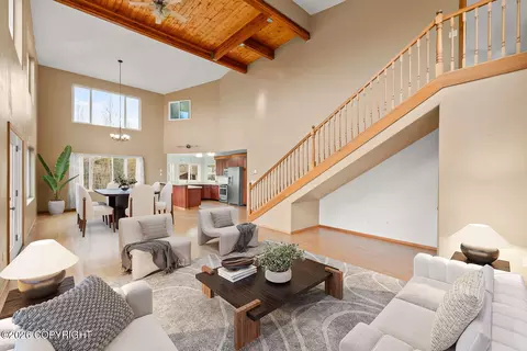 Living - 18699 Stonehill Dr, Eagle River, AK 99577 photo 5 of 15