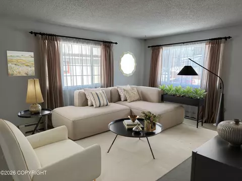 Living - 312 Thomas Cir, Anchorage, AK 99508 photo 4 of 6