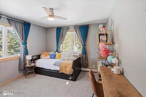 Bedroom - 22601 Eagle Glacier Loop, Eagle River, AK 99577 photo 4 of 11
