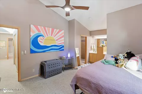 Bedroom - 22601 Eagle Glacier Loop, Eagle River, AK 99577 photo 3 of 11