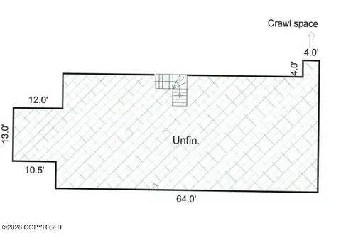 Floorplan - 10121 Middlerock Rd, Anchorage, AK 99507 photo 3 of 4