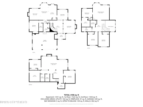 Floorplan - 17201 Yellowstone Dr, Eagle River, AK 99577 photo 4 of 4