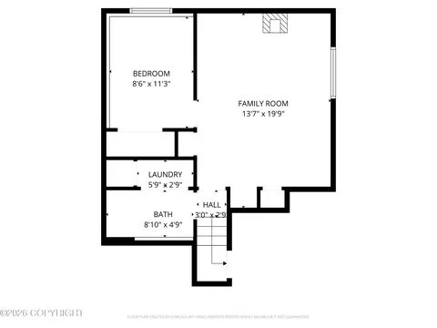 Floorplan - 7471 Clairborne Cir, Anchorage, AK 99502 photo 1 of 4