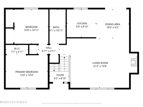 Floorplan - 17105 Vanover Cir, Eagle River, AK 99577 photo 2 of 5