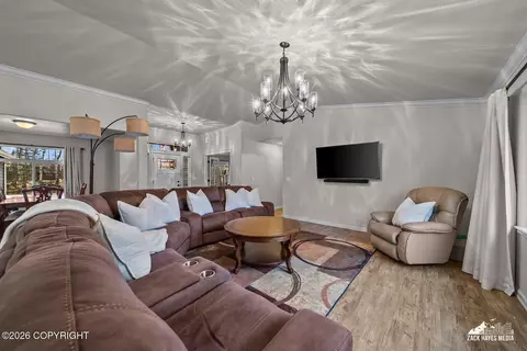 Living - 8348 E Fork Cir, Wasilla, AK 99654 photo 3 of 6