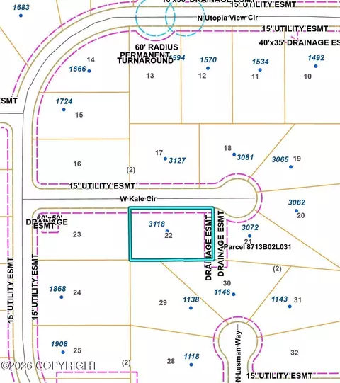3118 W Kale Cir, Wasilla, AK 99623