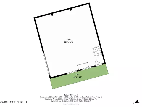 Floorplan - 1835 Mt Kiliak Cir, Eagle River, AK 99577 photo 3 of 5