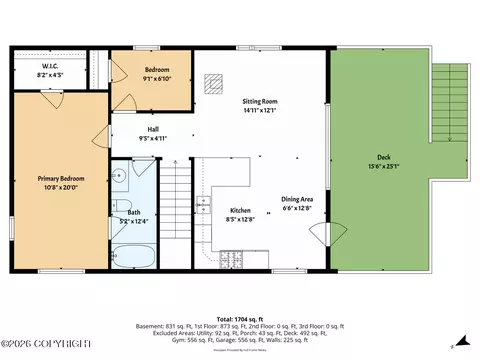 Floorplan - 1835 Mt Kiliak Cir, Eagle River, AK 99577 photo 2 of 5