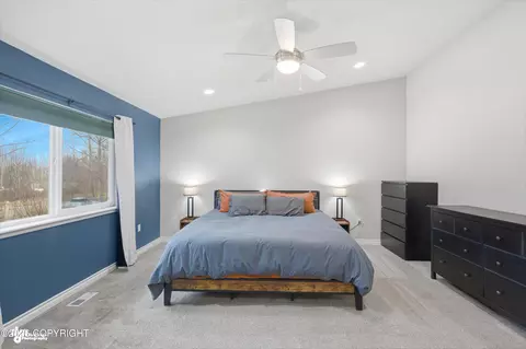 Bedroom - 1356 E Hidden Ranch Loop, Palmer, AK 99645 photo 2 of 6