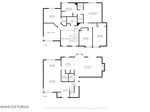 Floorplan - 1356 E Hidden Ranch Loop, Palmer, AK 99645 photo 1 of 1