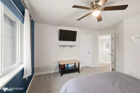 Bedroom - 1356 E Hidden Ranch Loop, Palmer, AK 99645 photo 4 of 6