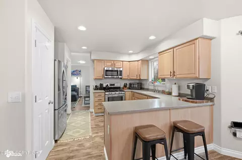 Kitchen - 1356 E Hidden Ranch Loop, Palmer, AK 99645 photo 4 of 4