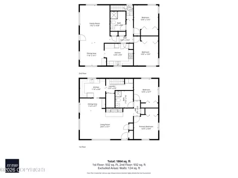 Floorplan - 2940 E 142nd Ave, Anchorage, AK 99516 photo 2 of 2
