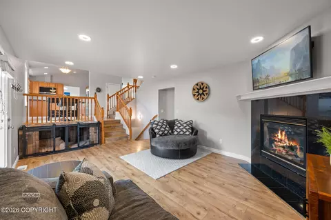 Living - 16663 Baird Cir, Eagle River, AK 99577 photo 5 of 5