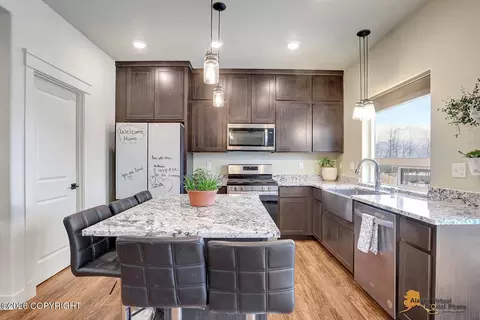 Kitchen - 1138 E Mountain Peak Loop, Palmer, AK 99645 photo 3 of 7