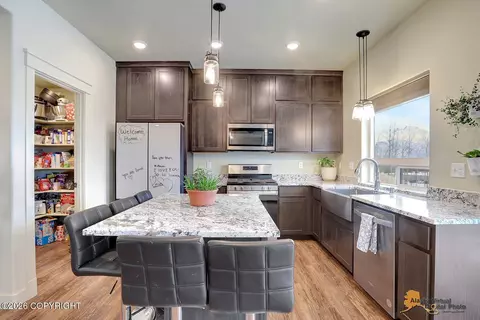 Kitchen - 1138 E Mountain Peak Loop, Palmer, AK 99645 photo 2 of 7