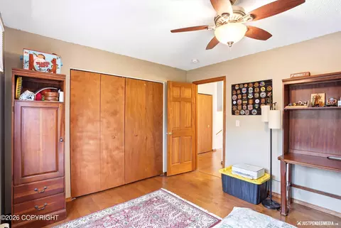 Bedroom - 19430 Citation Rd, Eagle River, AK 99577 photo 4 of 16