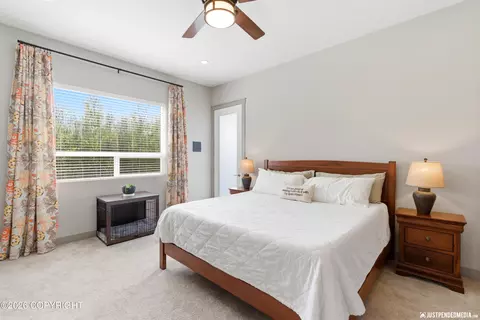 Bedroom - 7218 E Riparian Loop, Palmer, AK 99645 photo 2 of 7